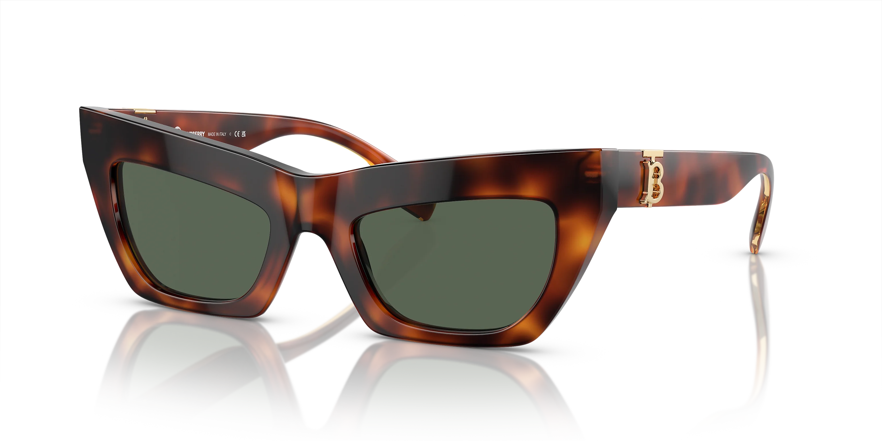 BE4405 Tortoise/Dark Green M