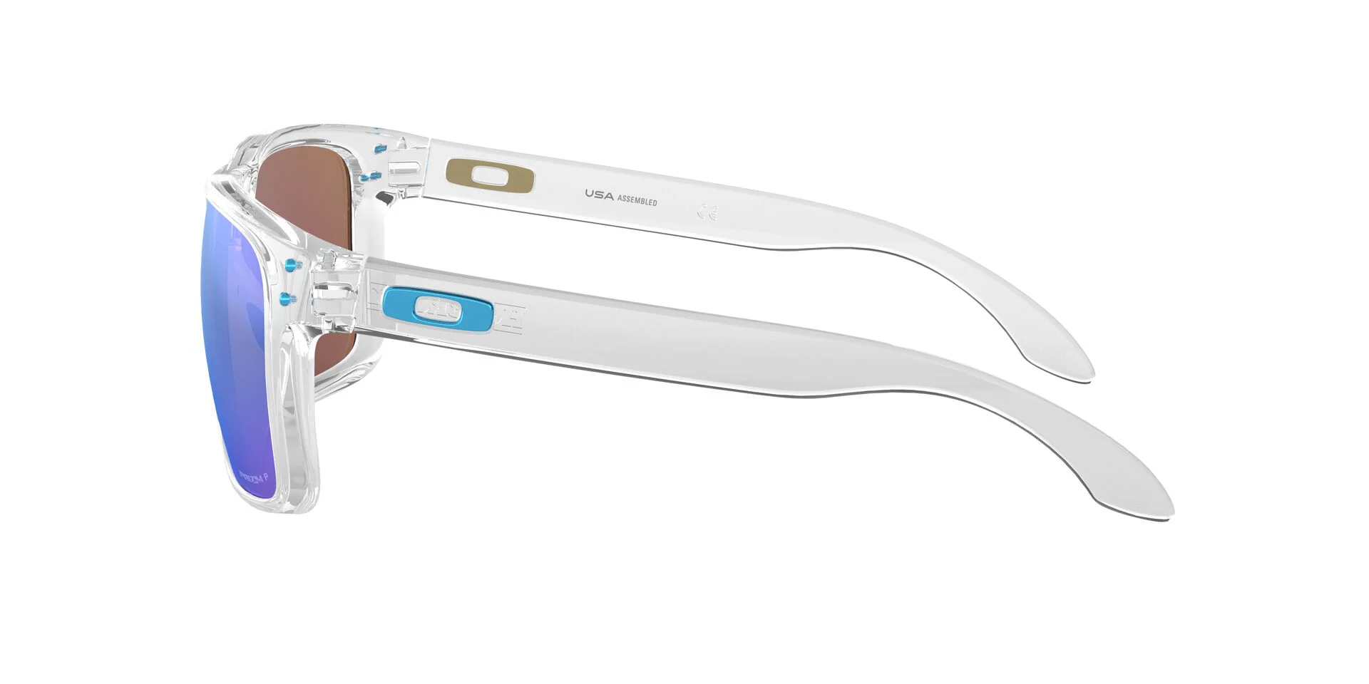 OO9417 Transparent/Prizm Sapphire Polarized L - Image 3