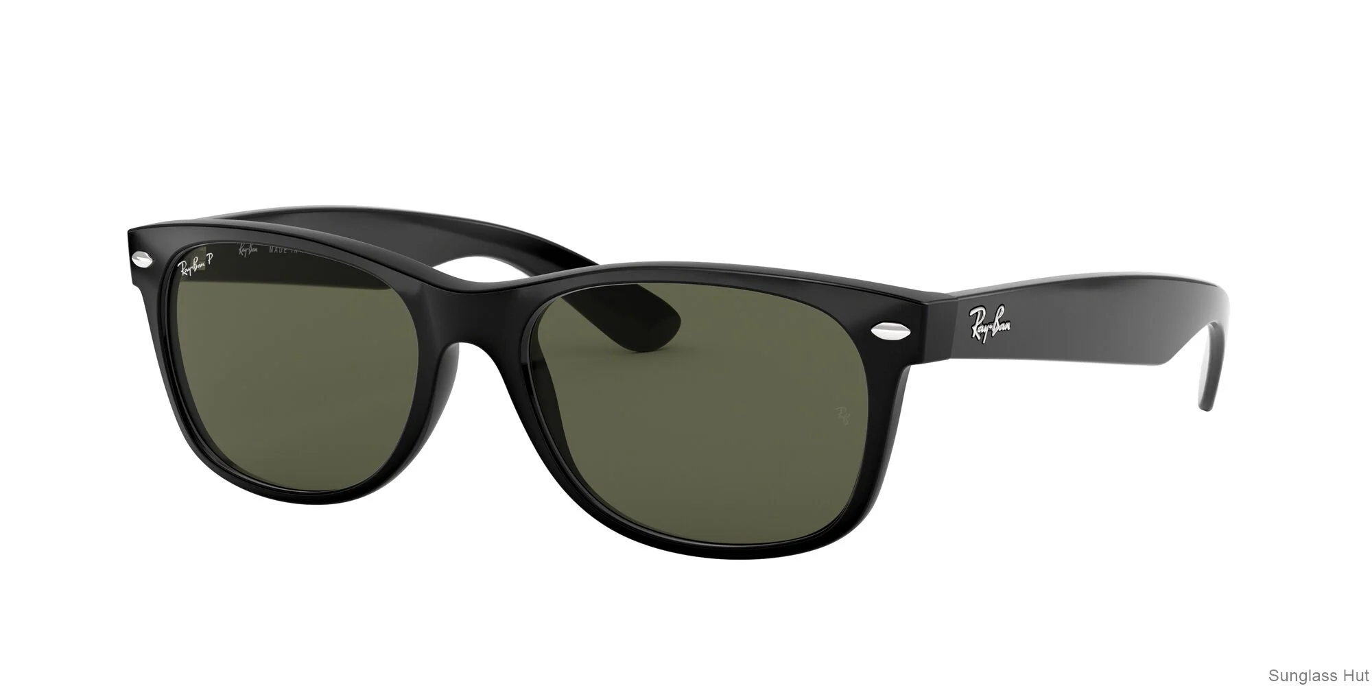 RB2132 Black/Polarized Green Classic G-15/Polarized STD