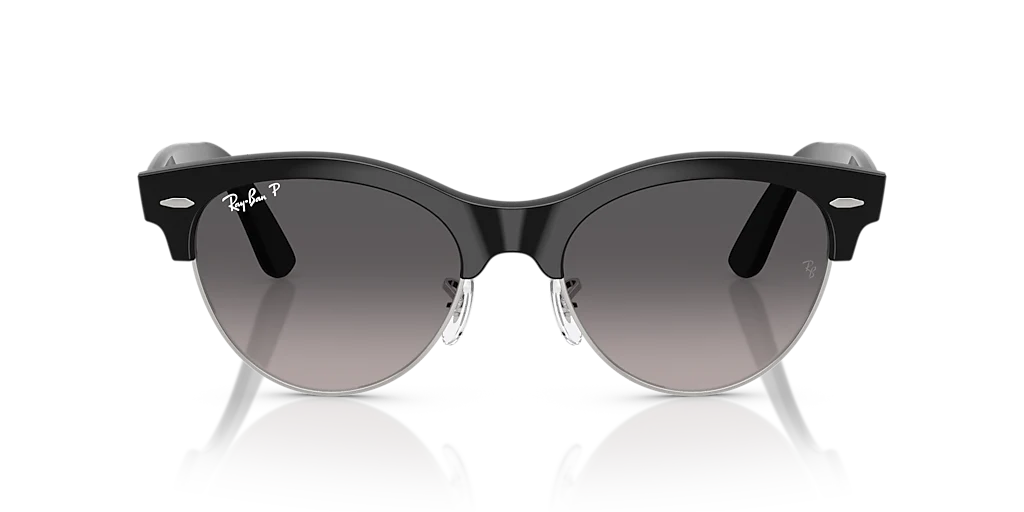 RB2341 Clubmaster Way Ray-Ban Black/Grey L - Image 2