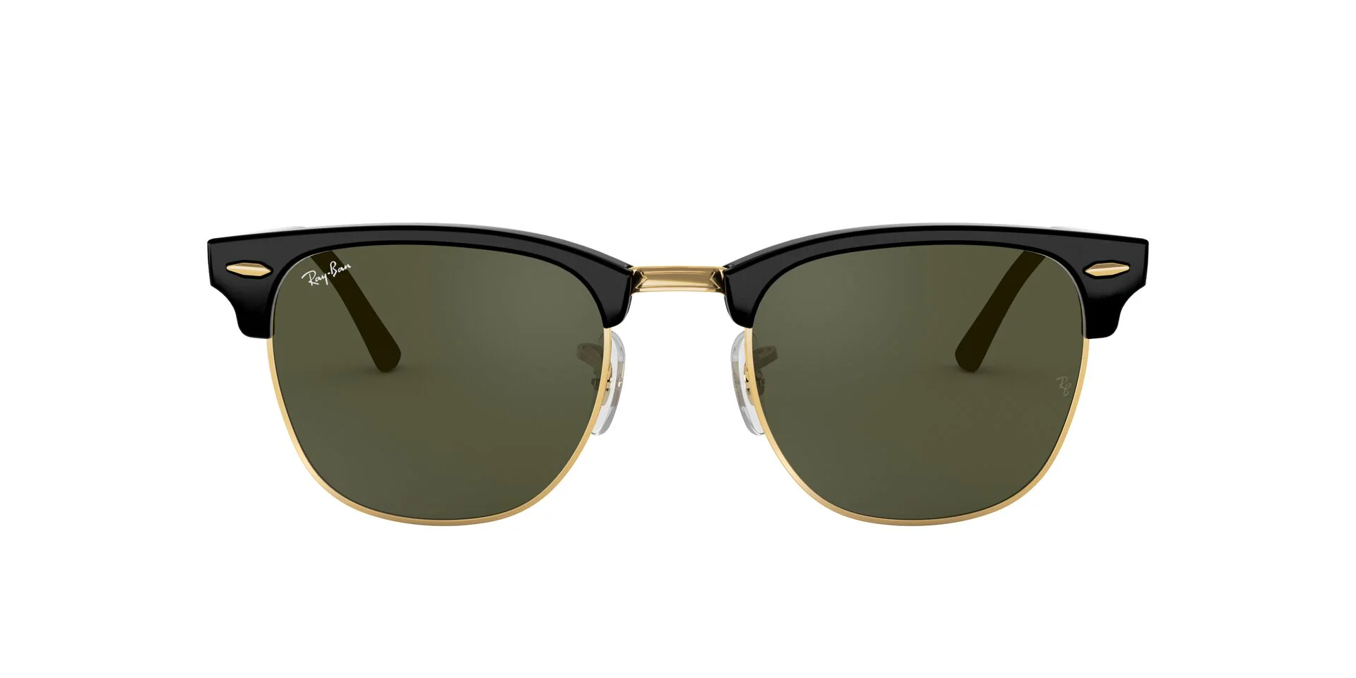 RB3016 Clubmaster Classic Black/Green M - Image 2