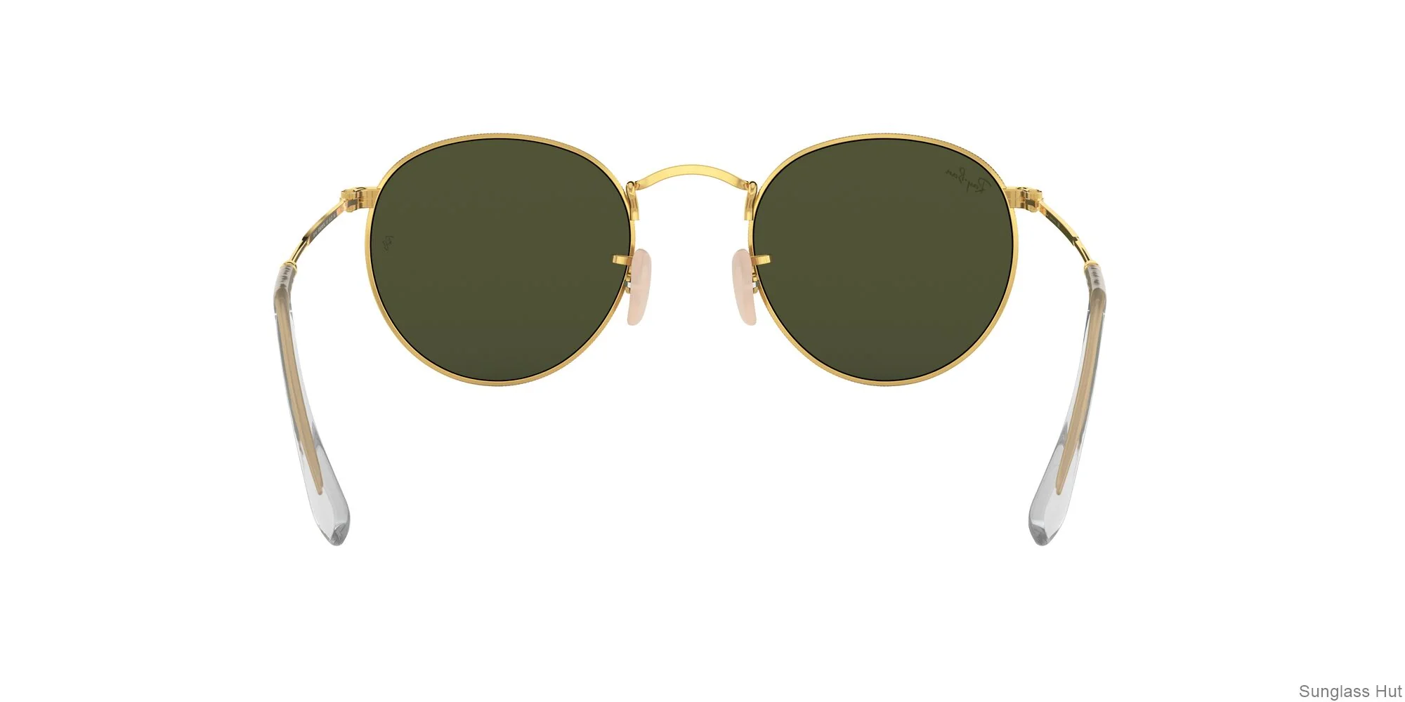 RB3447 Ray-Ban Round Metal Gold/Dark Green S - Image 4