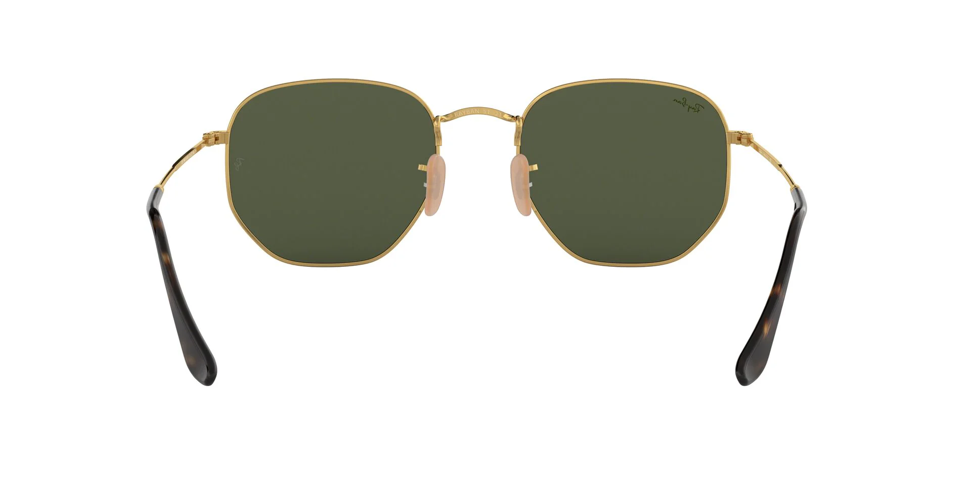 RB3548N Hexagonal Flat Lenses Gold/Green XL - Image 4