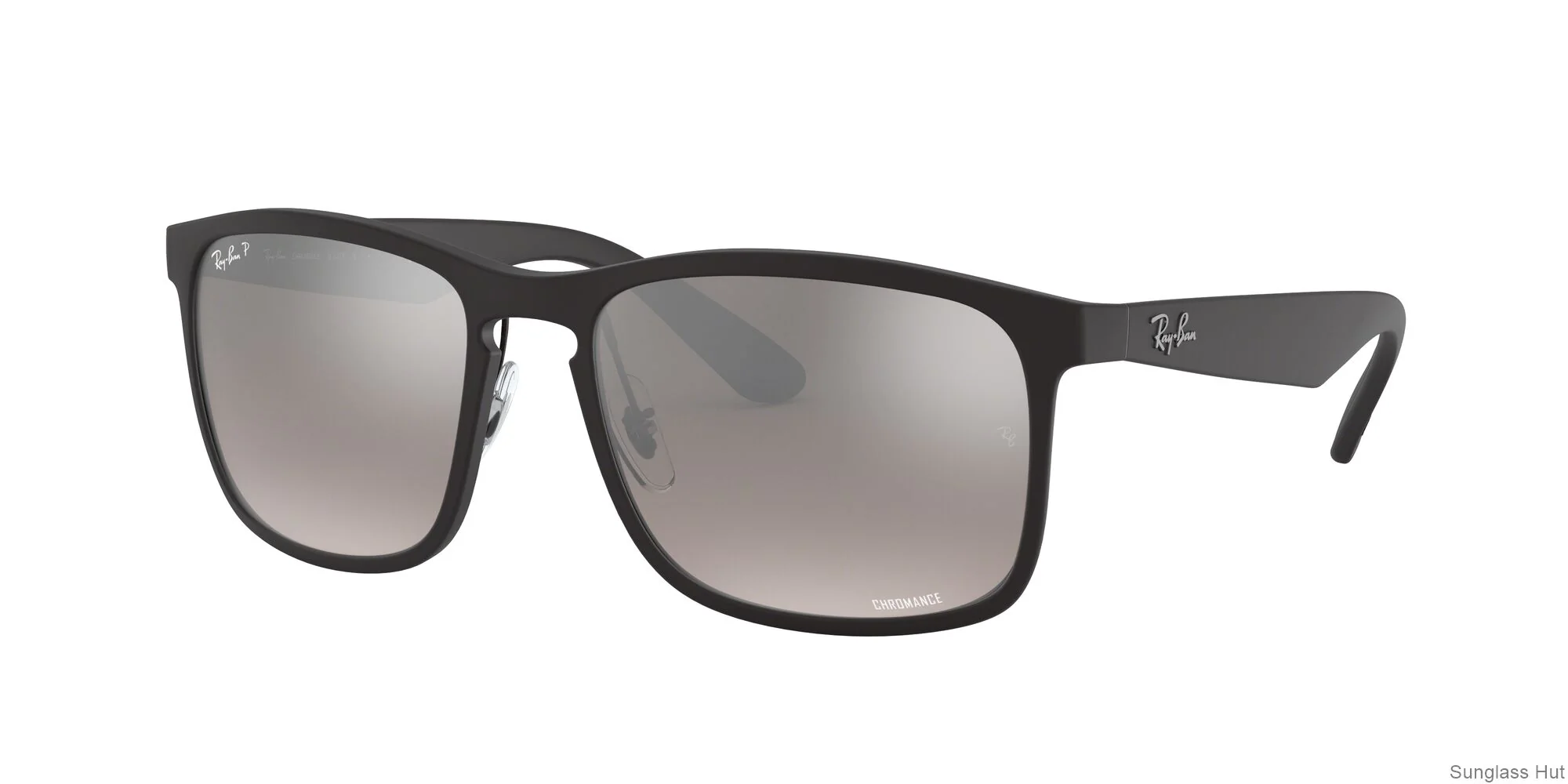 RB4264 Black/Silver Mirror Chromance Polarized STD
