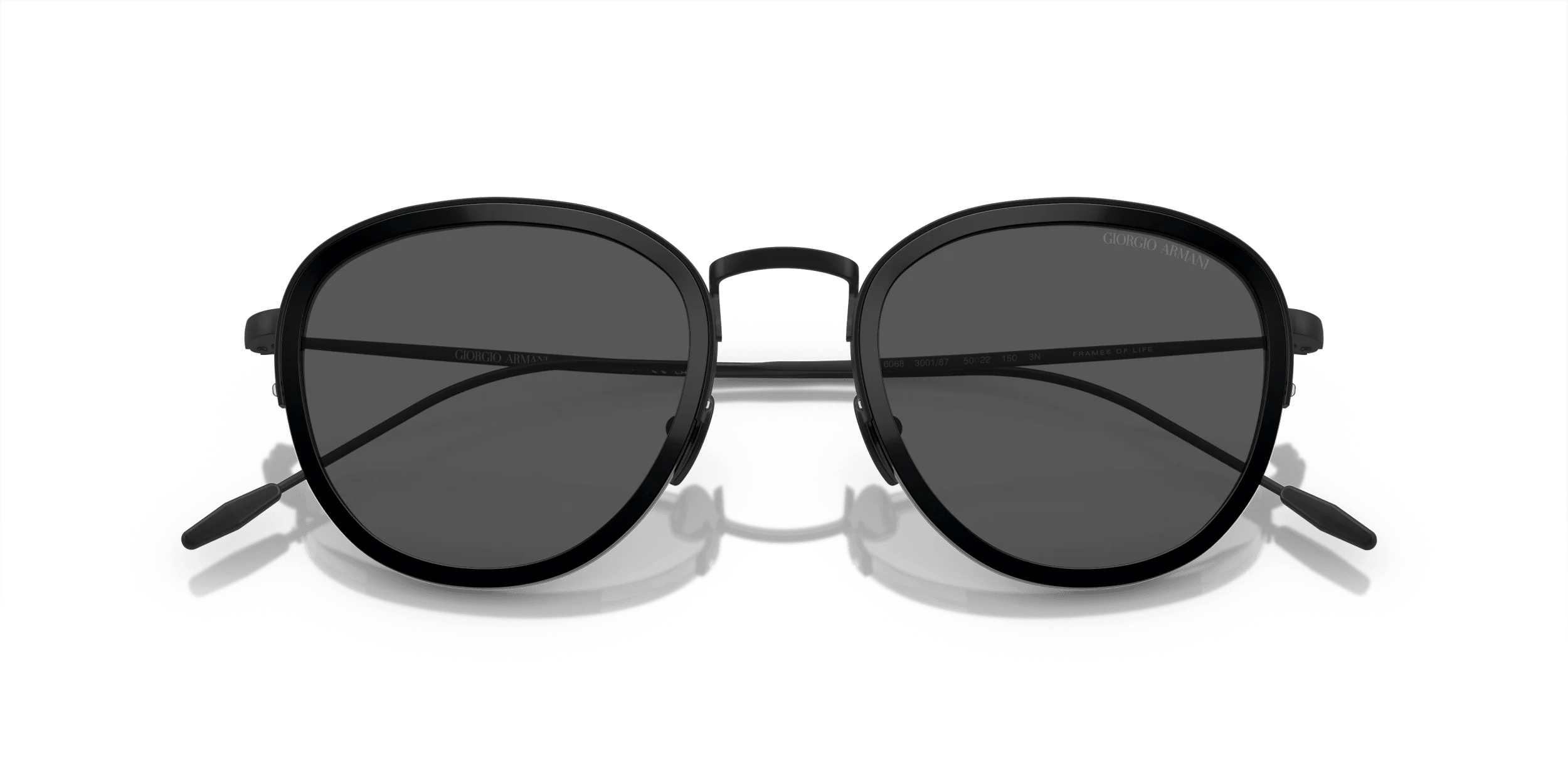 AR6068 Giorgio Armani Black/Grey M - Image 5