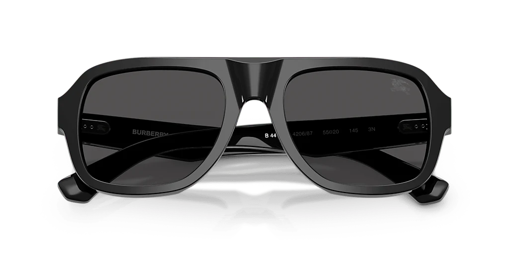 BE 4478 BURBERRY Black/Grey L - Image 5
