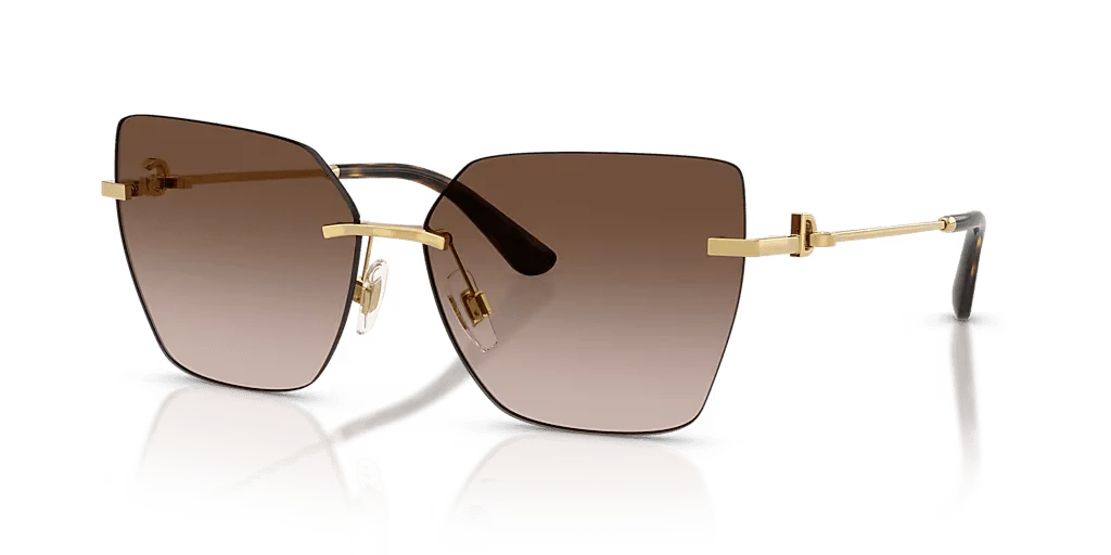DG2321 Dolce & Gabbana Gold Brown Gradient XL