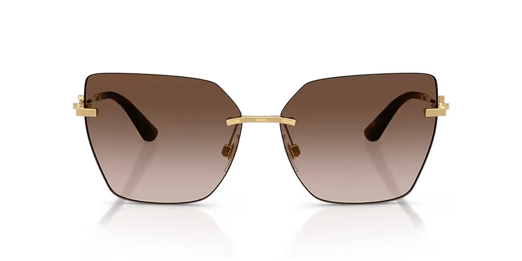 DG2321 Dolce & Gabbana Gold Brown Gradient XL - Image 2