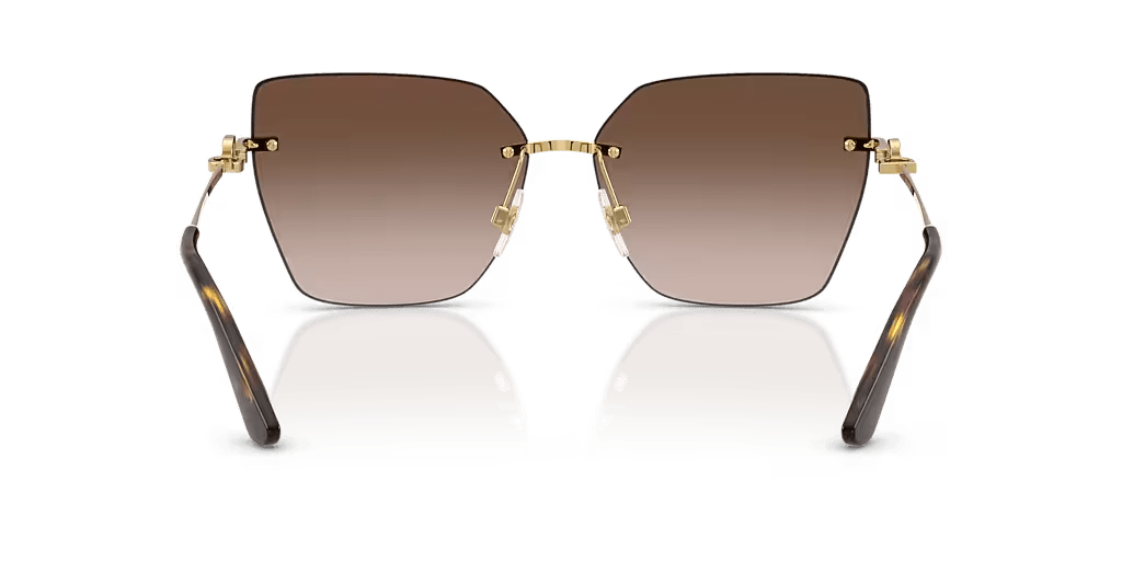 DG2321 Dolce & Gabbana Gold Brown Gradient XL - Image 5
