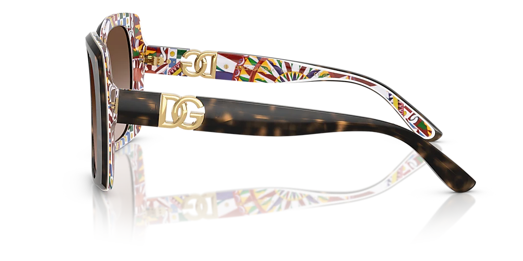 DG4475 Dolce & Gabbana Tortoise/Brown L - Image 3