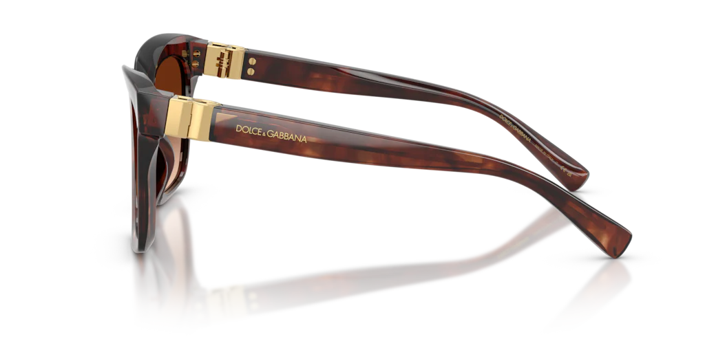 DG4498 Dolce & Gabbana Red Havana/Brown M - Image 3