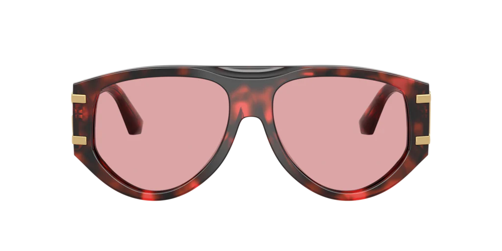 DG4499 Dolce & Gabbana Red Havana/Violet L - Image 2