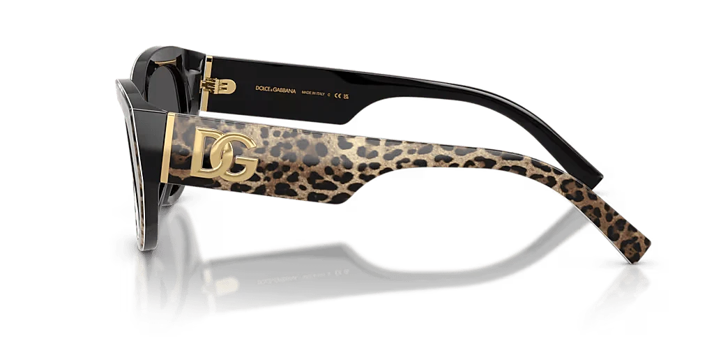 DG4514 Dolce & Gabbana Leo Brown Grey - Image 4