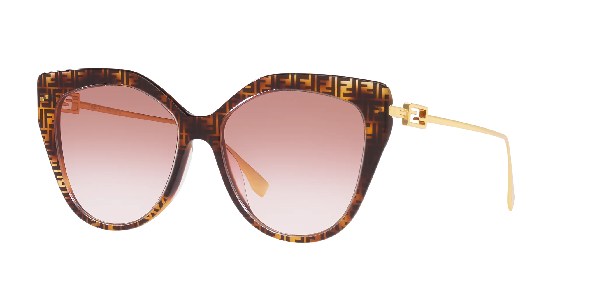 FE40011U Fendi Tortoise/Red XXS