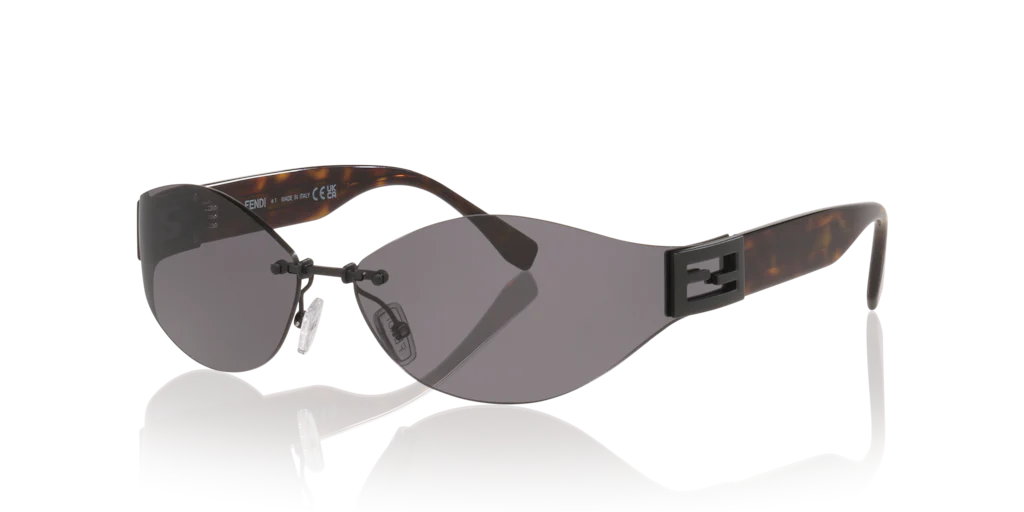 FE40159U Baguette Fendi Black/Grey XXL