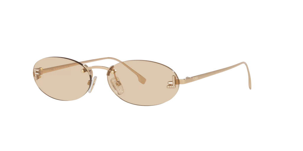 FE4075US Fendi Gold/Brown XS