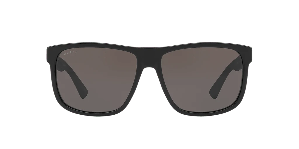 GG 0010S Gucci Black Grey XL - Image 2