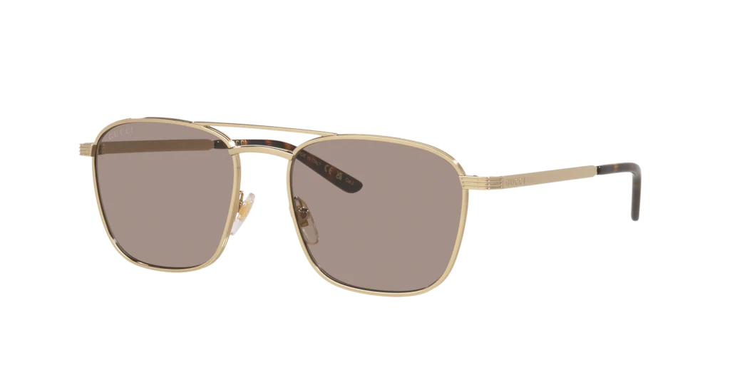 GG1881S Gucci Gold/Brown M