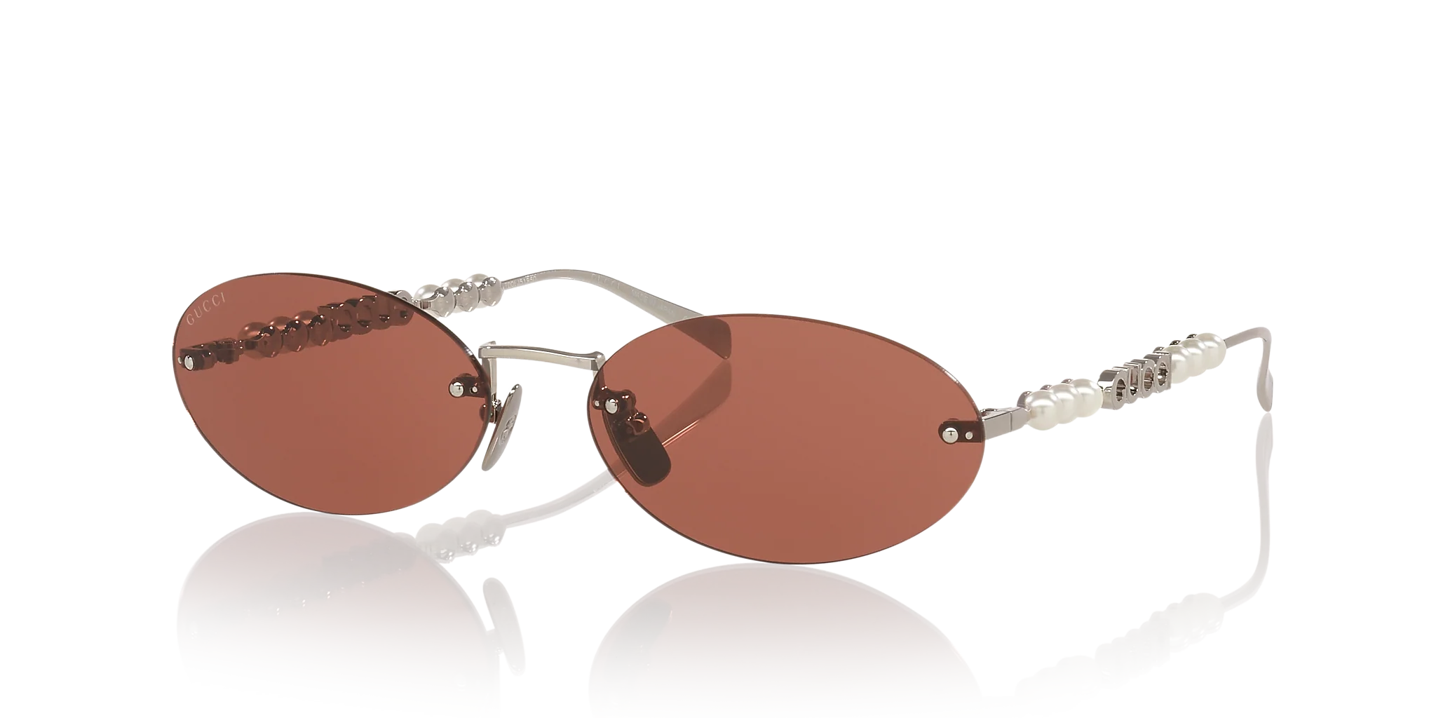 GG1922S Gucci Silver/Brown XXL