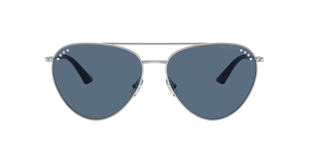 JC4002B Jimmy Choo Silver/Blue XL - Image 2