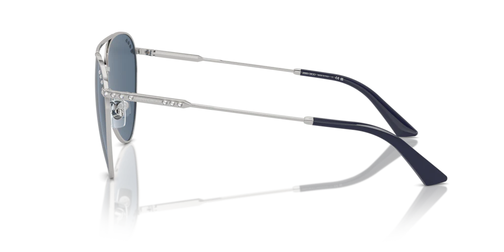 JC4002B Jimmy Choo Silver/Blue XL - Image 3