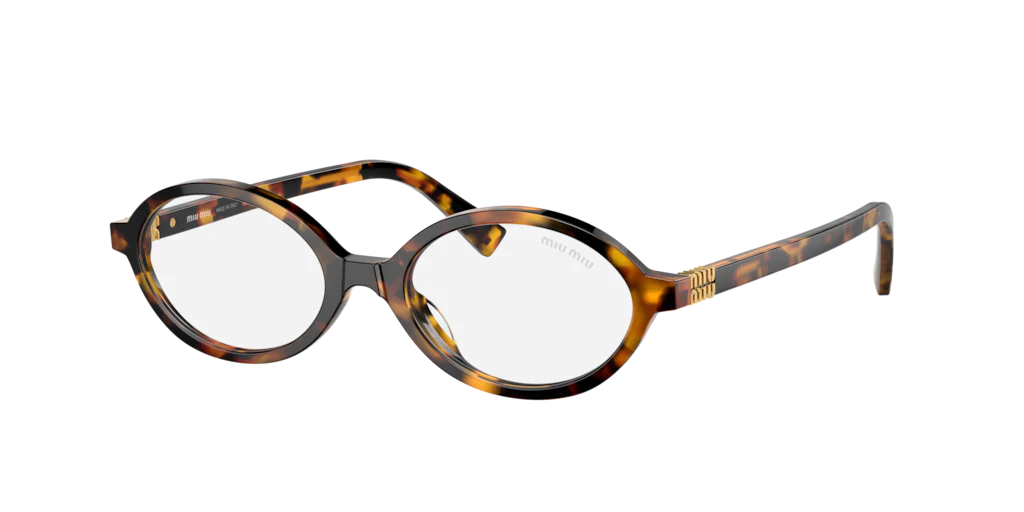 MU 04ZS Miu Miu Honey Havana/Transparent 50