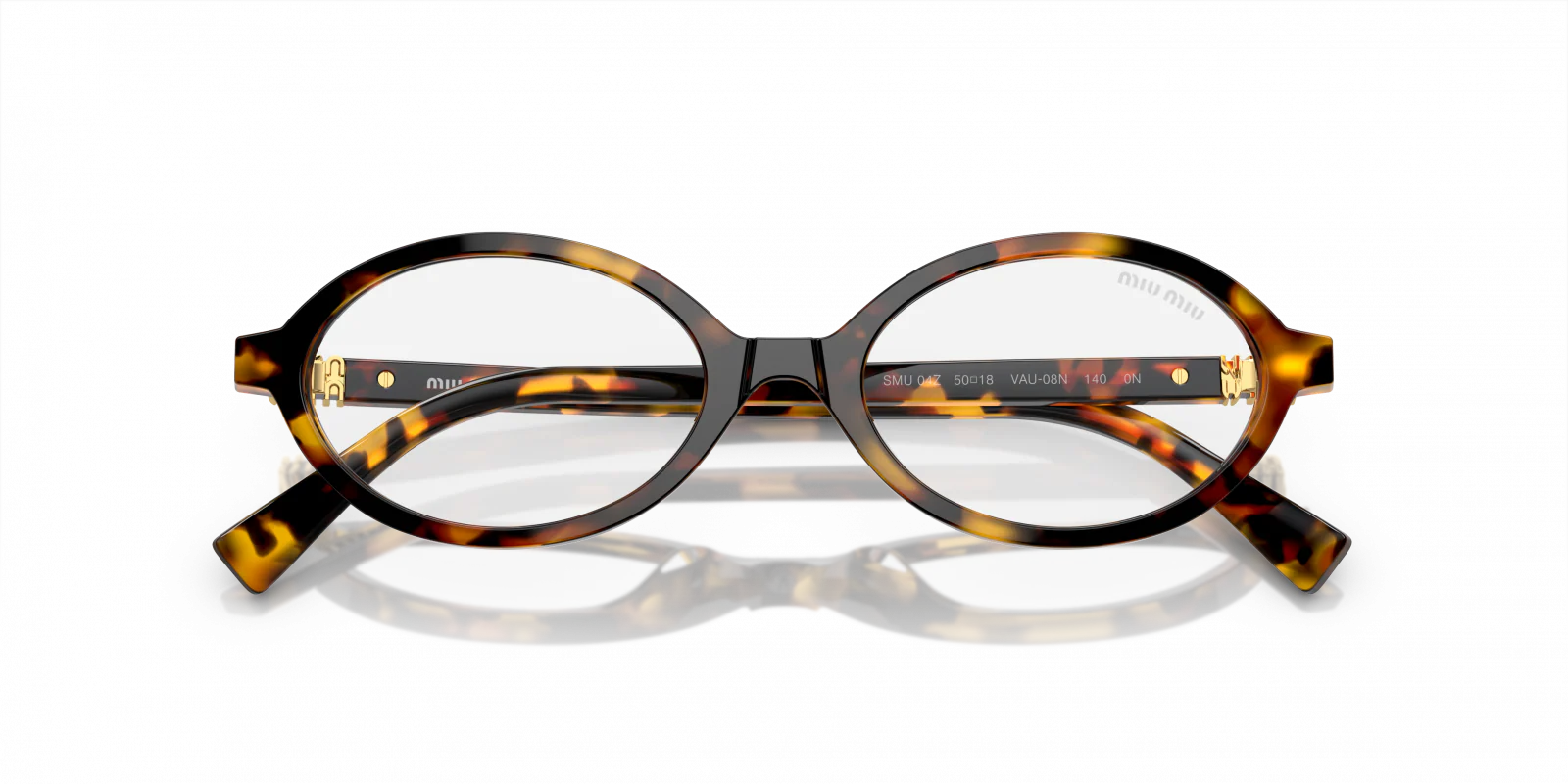 MU 04ZS Miu Miu Honey Havana/Transparent 50 - Image 5
