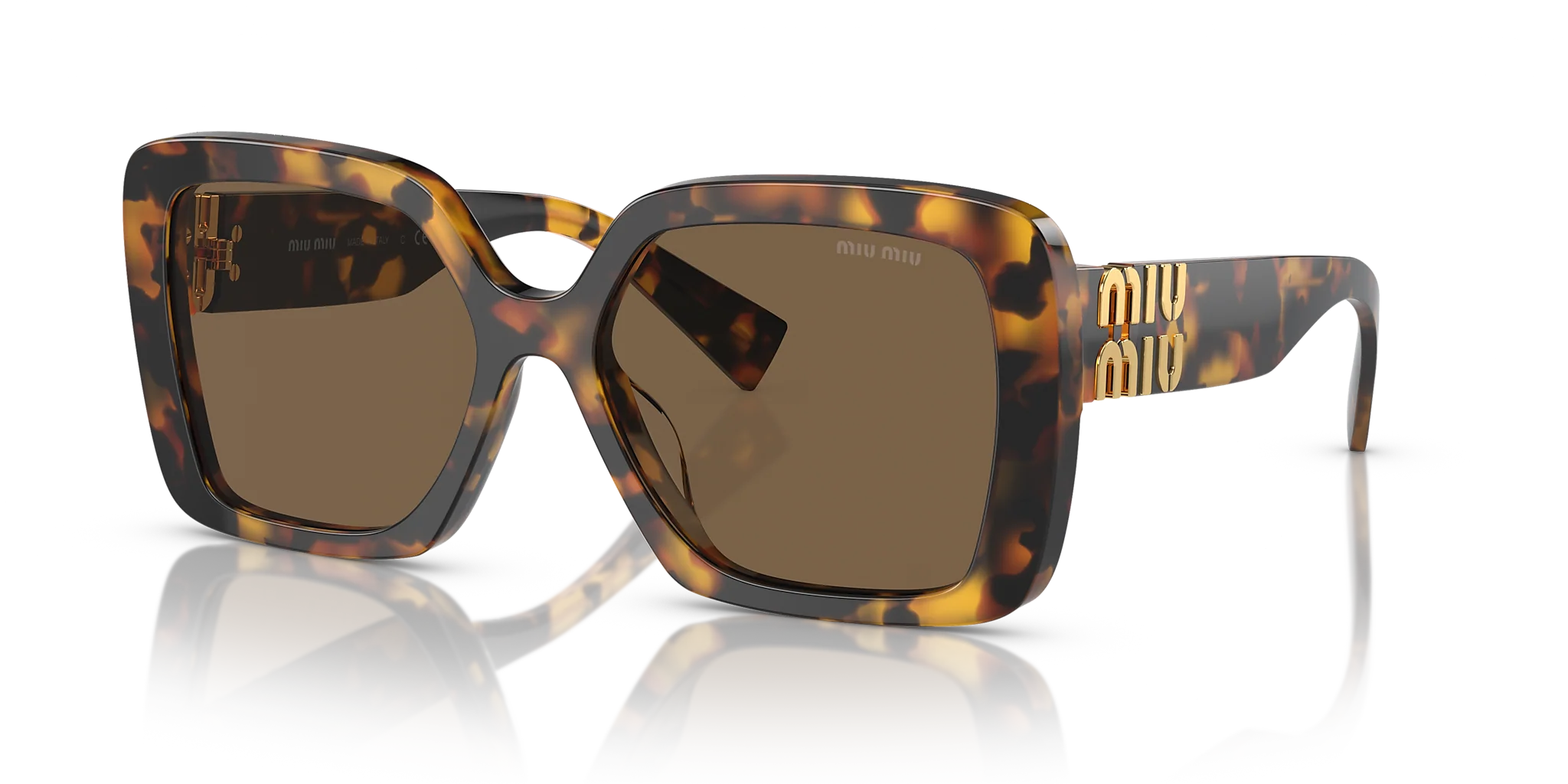 MU 10YS Miu Miu Tortoise/Brown M