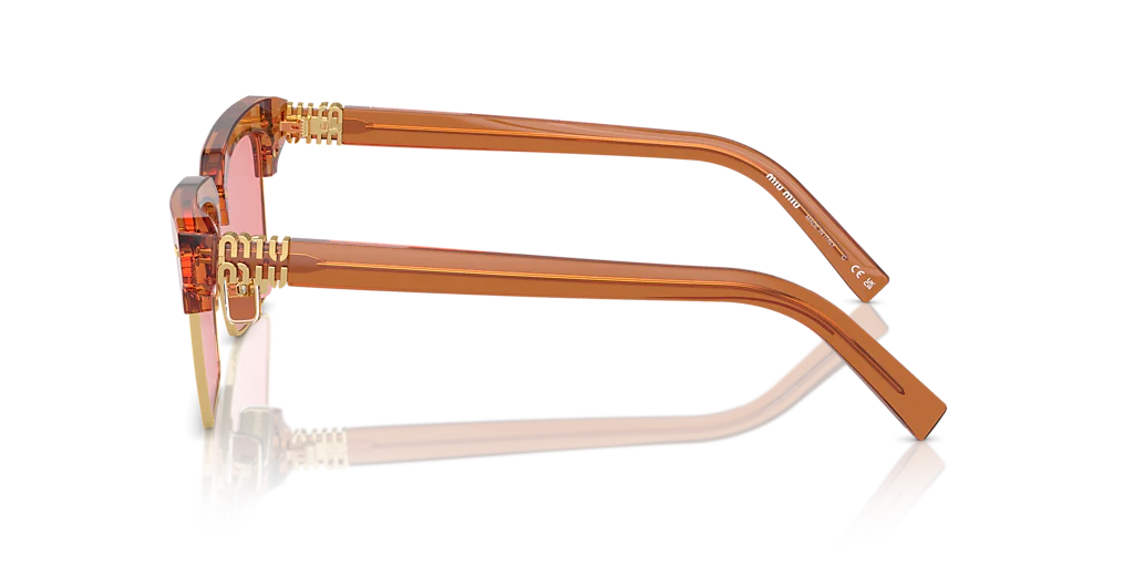 MU 10ZS Miu Miu Brown/Pink M - Image 3