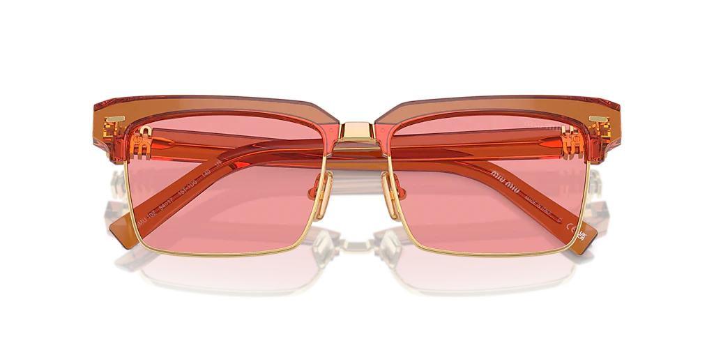 MU 10ZS Miu Miu Brown/Pink M - Image 5