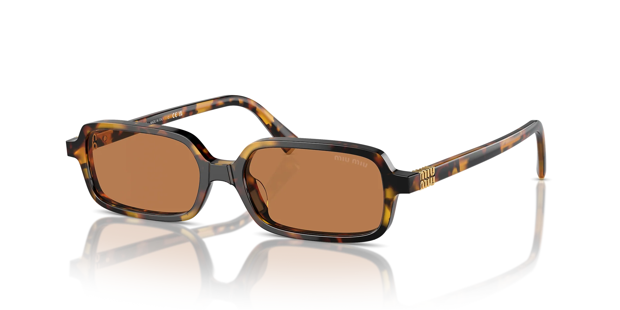 MU 11ZS Miu Miu Tortoise/Brown S