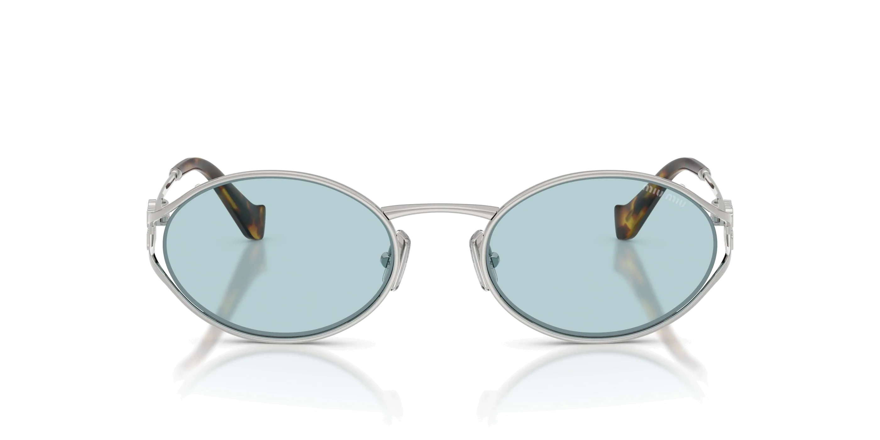 MU 52YS Miu Miu Silver/Blue L - Image 2