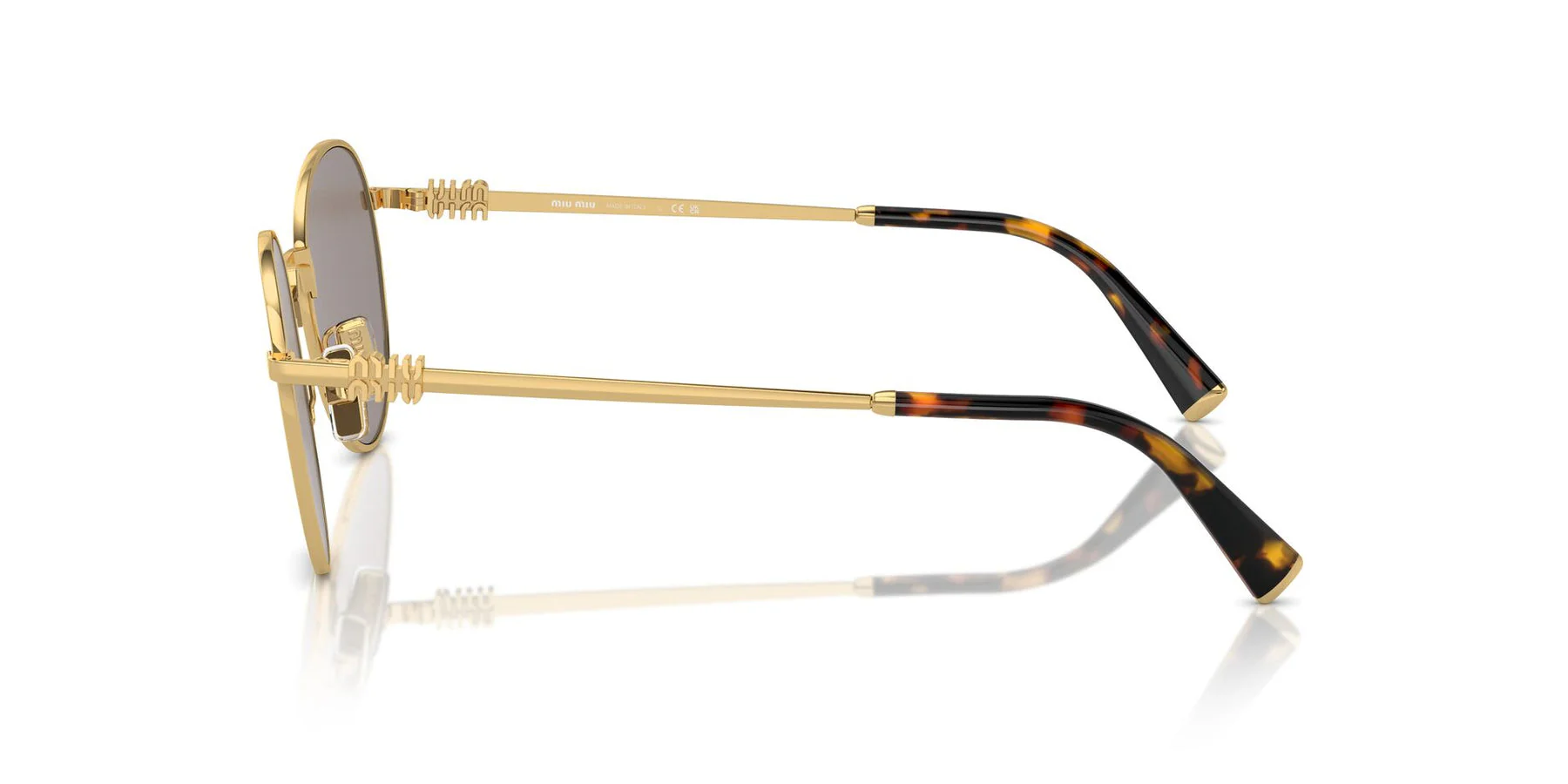 MU 55ZS Miu Miu Gold/Grey S - Image 3