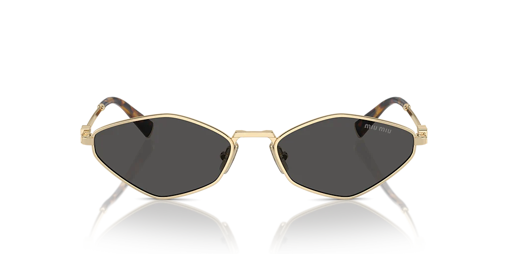 MU 56ZS Miu Miu Gold/Grey L - Image 2