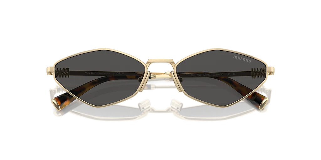 MU 56ZS Miu Miu Gold/Grey L - Image 5