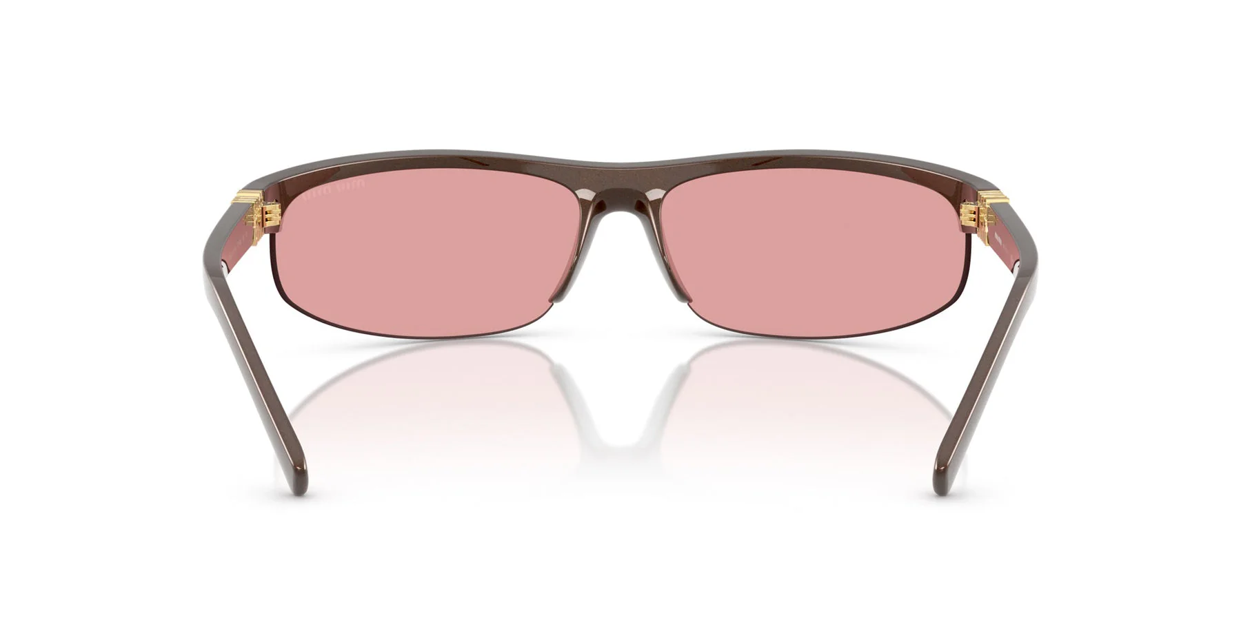 MU A02S Miu Miu Brown/Pink XL - Image 4