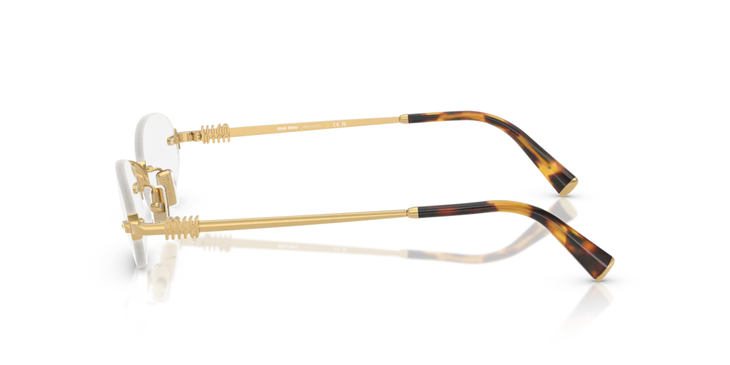 MU A54S Miu Miu Gold/Transparent S - Image 4