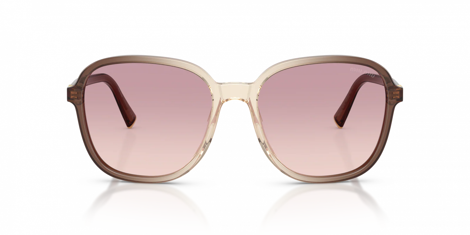 MU B01S Miu Miu Brown Gradient/Brown Gradient Pruple 58 - Image 2