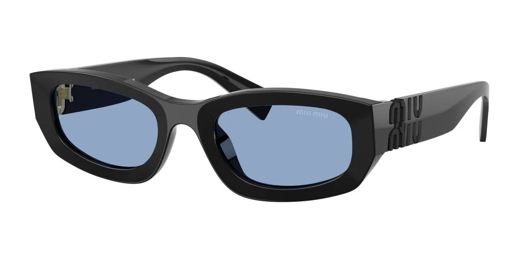 MU B04S Miu Miu Black/Sky Blue