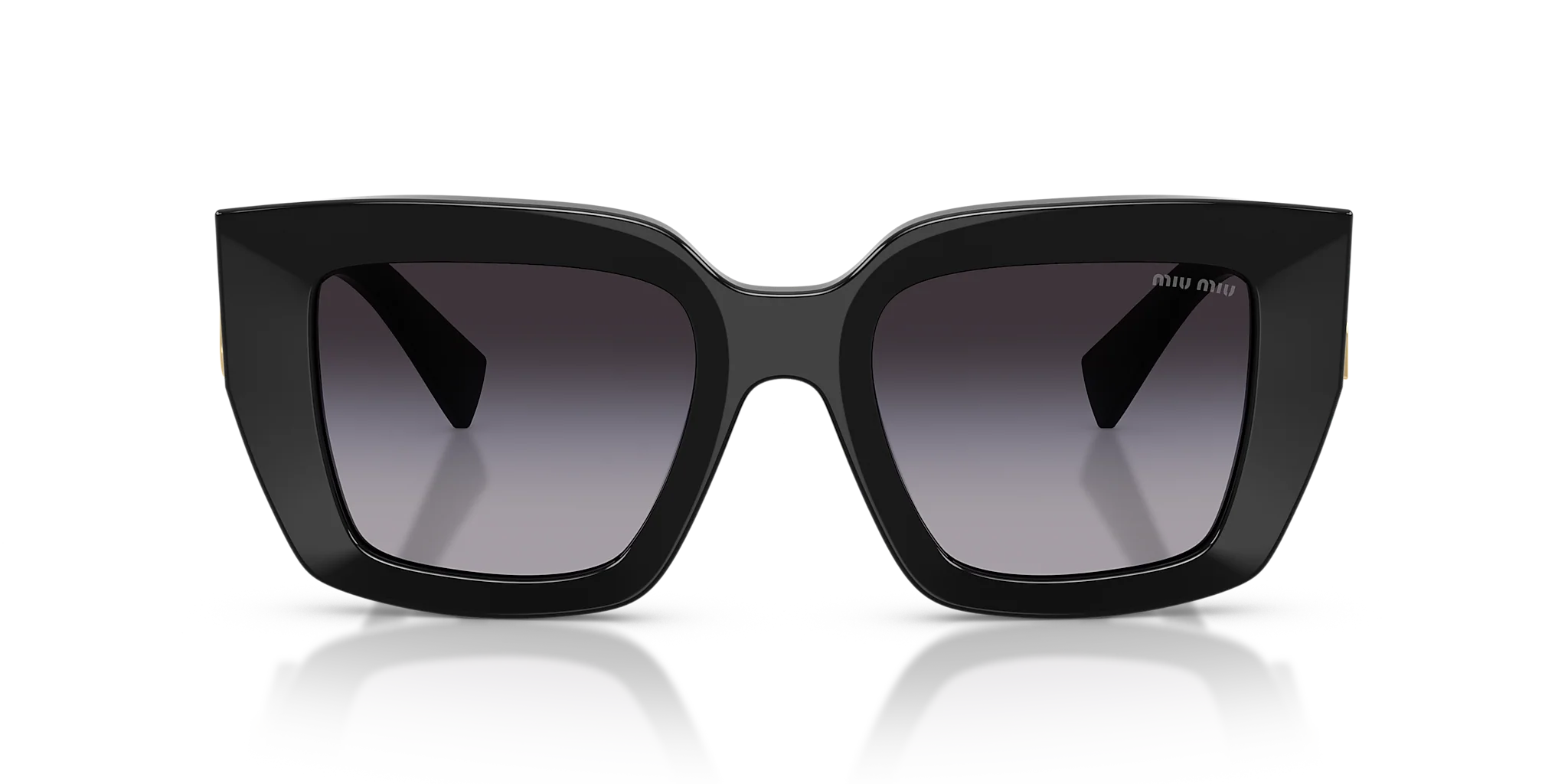 MU B05S Miu Miu Black/Gradient Grey XL - Image 2