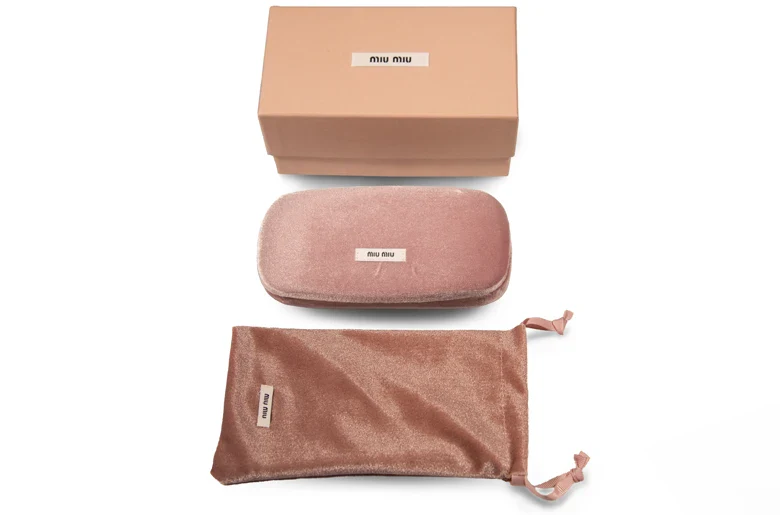 MU B50S Miu Miu Old Gold/Dark Brown L - Image 6