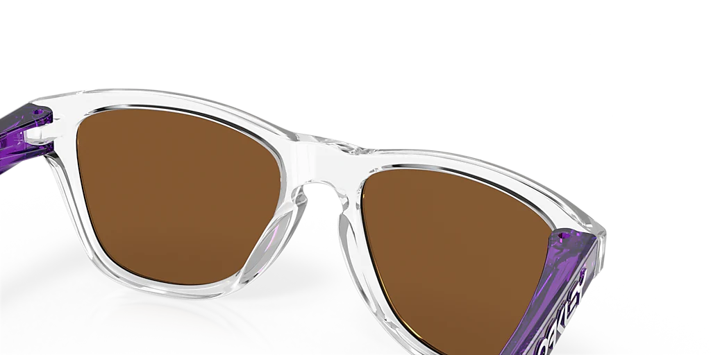 OJ9009 Frogskins™ XXS (Youth Fit) Oakley Transparent/Violet S - Image 3