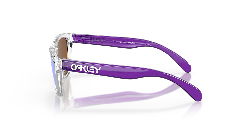 OJ9009 Frogskins™ XXS (Youth Fit) Oakley Transparent/Violet S - Image 4