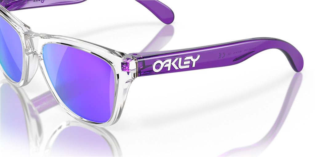 OJ9009 Frogskins™ XXS (Youth Fit) Oakley Transparent/Violet S - Image 7