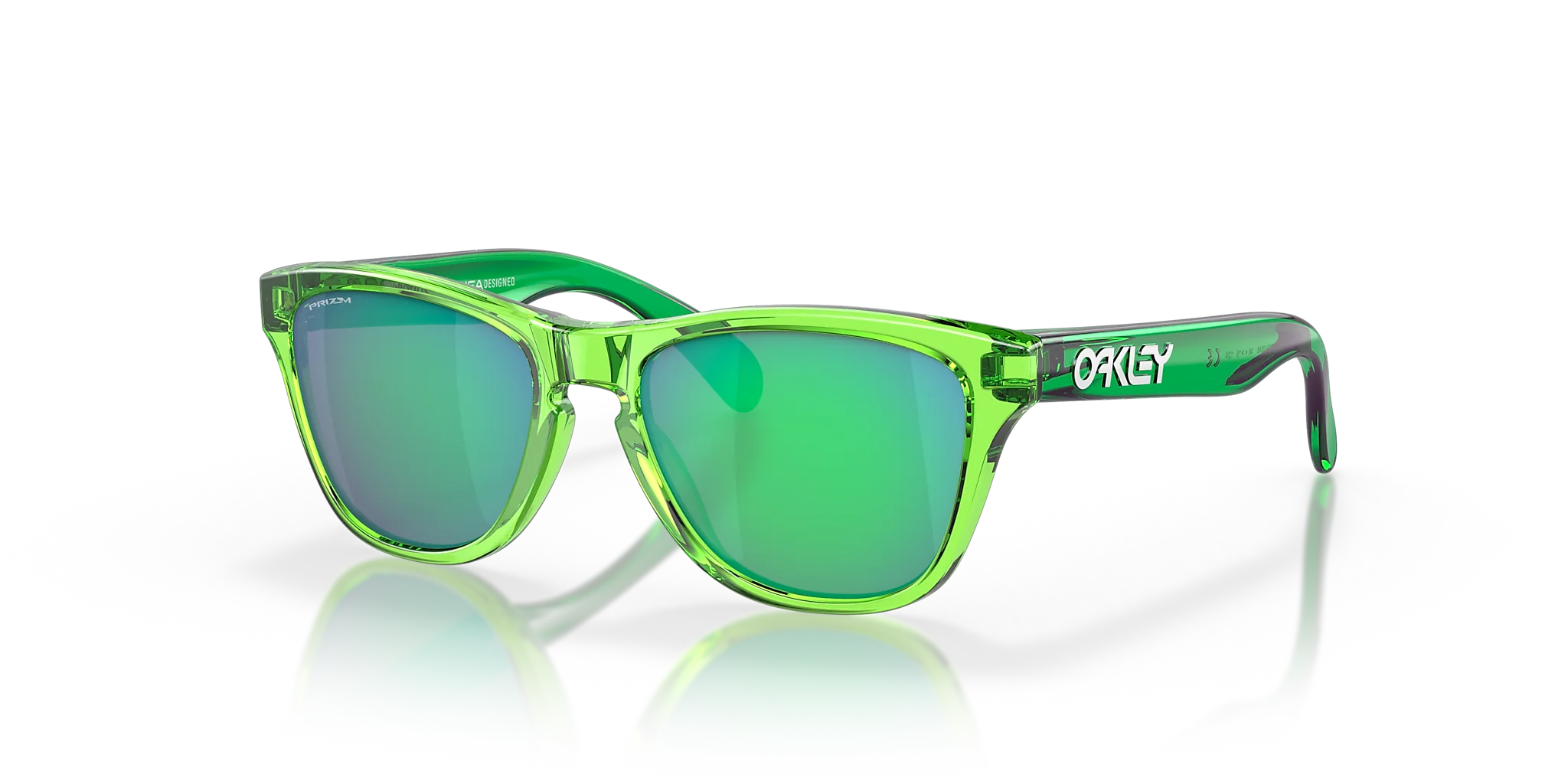 OJ9009 Frogskins XXS (Youth Fit) Oakley Green S