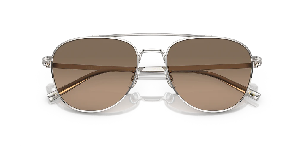 OV1335ST Rivetti Oliver Peoples Silver/Brown XL - Image 5