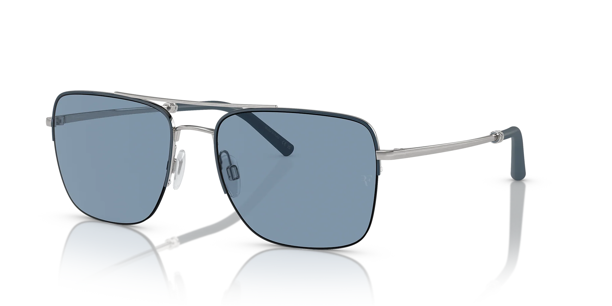 OV1343S R-2 Oliver Peoples Silver/Blue L