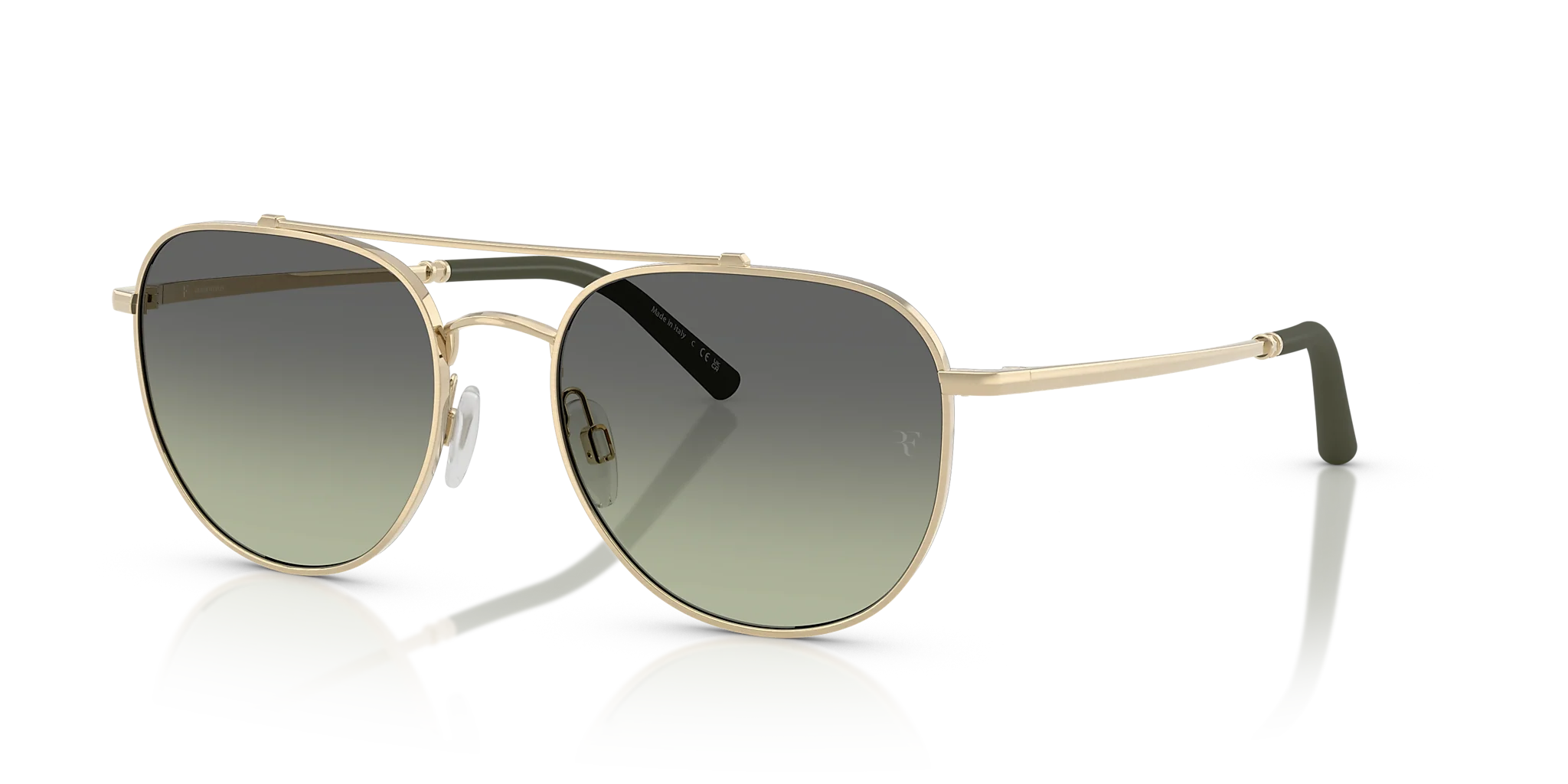 OV1346S R-10 Oliver Peoples Gold/Green L