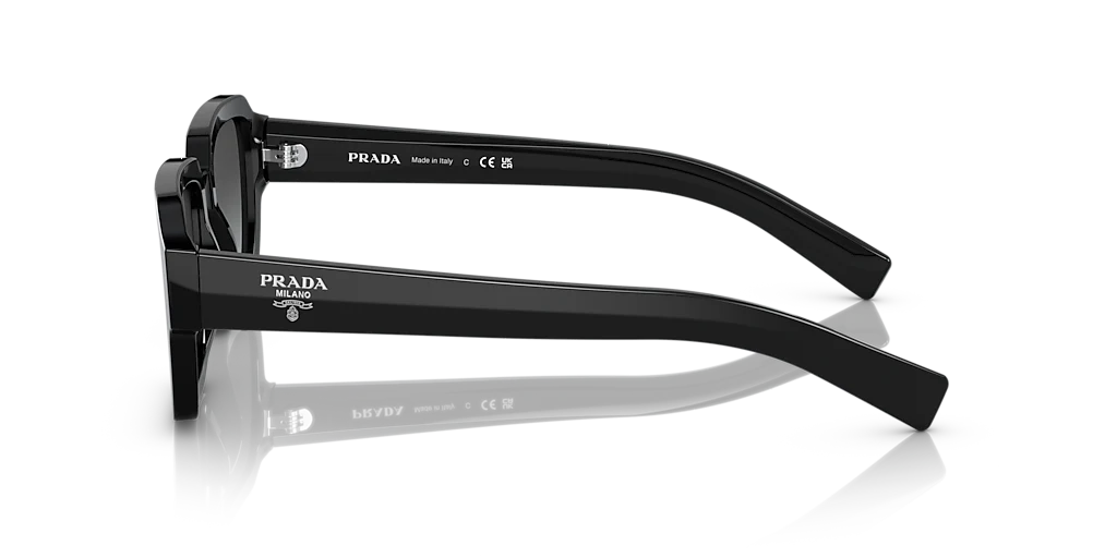 PR 02ZS Prada Black/Grey S - Image 4