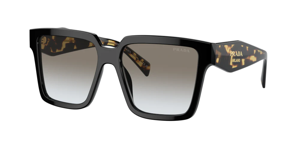 PR 24ZS Prada Black/Grey Gradient M
